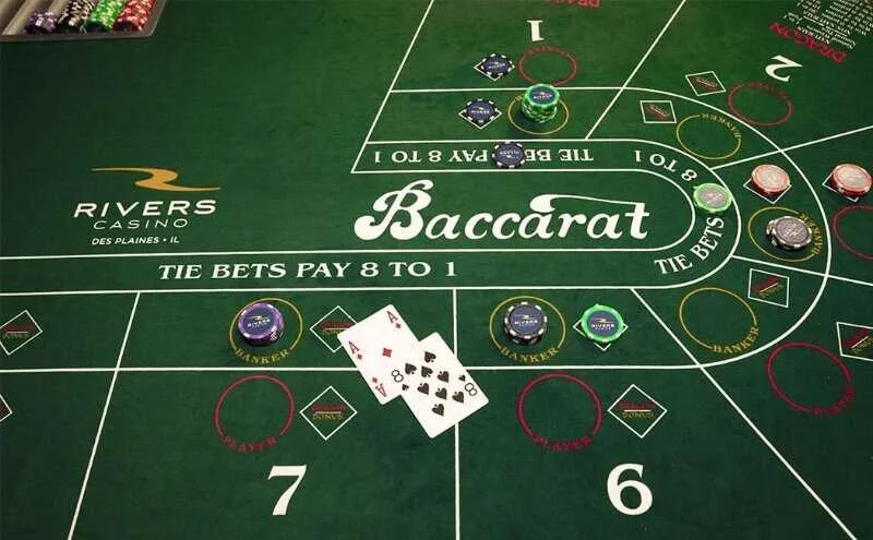 Bài Baccarat là sản phẩm nổi tiếng top đầu tại công ty