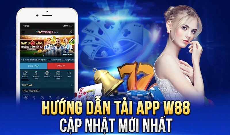 Có thể thao tác chơi cá cược dễ dàng trên app w88